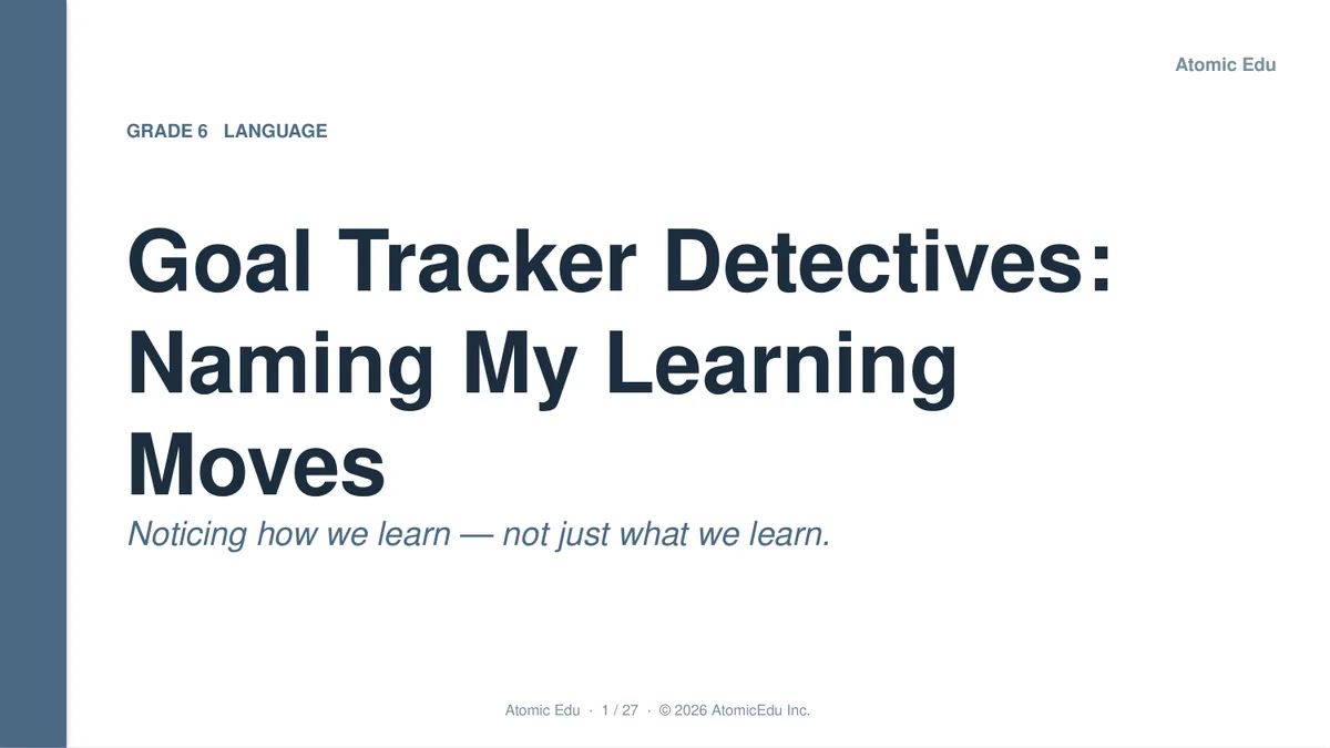 Student Slide Deck — page 1