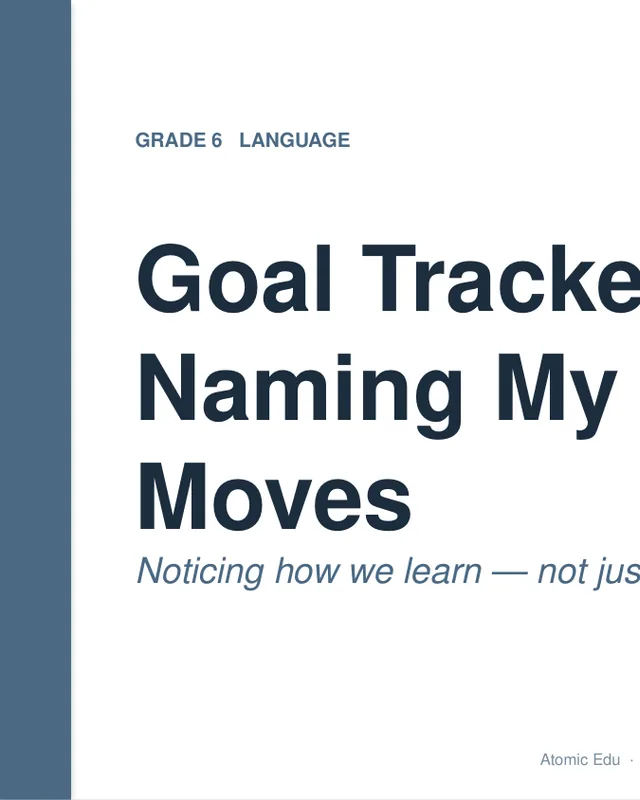 Student Slide Deck